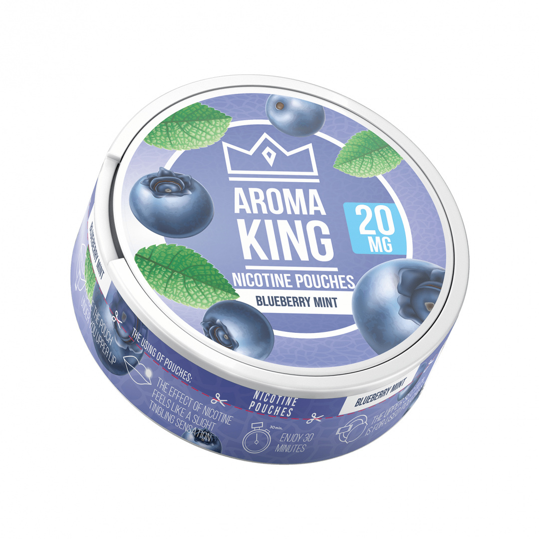 AROMA KING BLUEBERRY MINT 20 mg/g AROMA KING BLUEBERRY MINT 20 mg/g