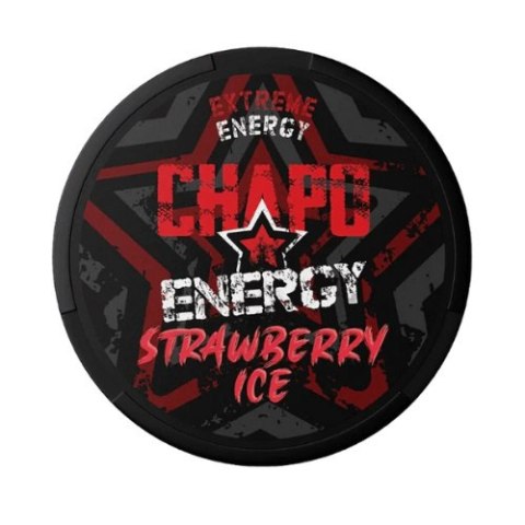 CHAPO ENERGY STRAWBERRY ICE CHAPO ENERGY STRAWBERRY ICE