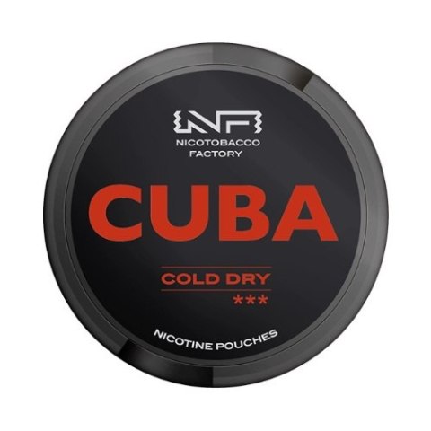 CUBA BLACK COLD DRY CUBA BLACK COLD DRY