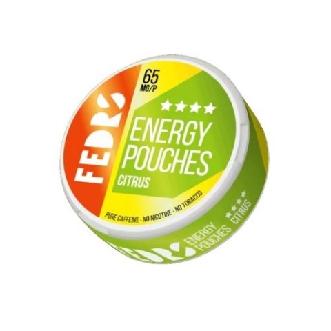 FEDRS ENERGY POUCHES CITRUS FEDRS ENERGY POUCHES CITRUS