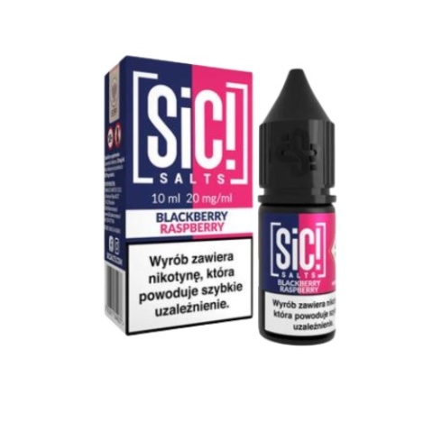 LIQUID SIC! BLACKBERRY RASPBERRY 10ML 20MG LIQUID SIC! BLACKBERRY RASPBERRY 10ML 20MG