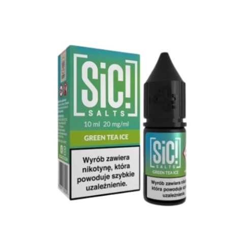 LIQUID SIC! GREEN TEA ICE 10ML 20MG LIQUID SIC! GREEN TEA ICE 10ML 20MG