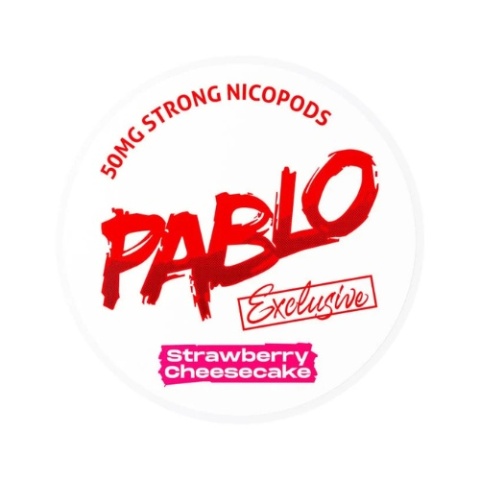 PABLO EXCLUSIVE STRAWBERRY CHEESECAKE PABLO EXCLUSIVE STRAWBERRY CHEESECAKE