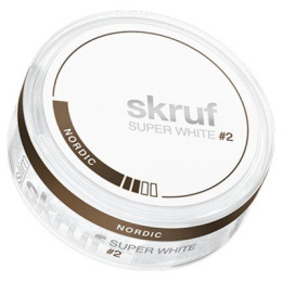 SKRUF SUPER WHITE #2 NORDIC 8 mg/g