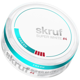 SKRUF SUPER WHITE #4 FRESH 18 mg/g