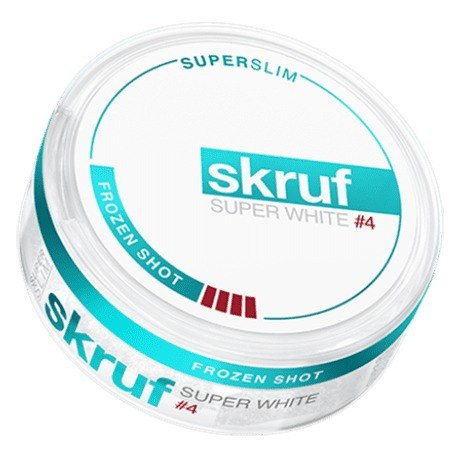 SKRUF SUPER WHITE #4 FROZEN SHOT 18 mg/g