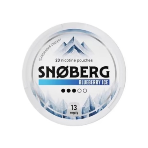 SNOBER BLUEBERRY ICE 13MG/G
