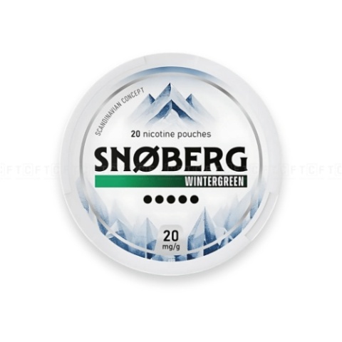 SNOBER WINTERGREEN 20MG/G