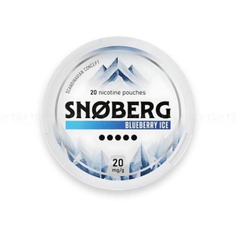 SNOBER BLUEBERRY ICE 20MG/G
