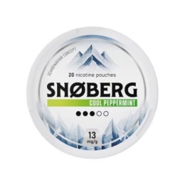 SNOBER COOL PEPPERMINT 13MG/G