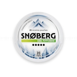 SNOBER COOL PEPPERMINT 20MG/G