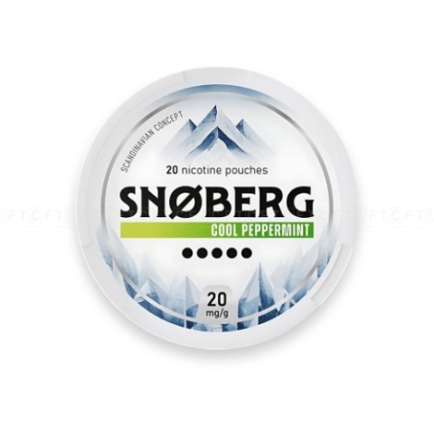 SNOBER COOL PEPPERMINT 20MG/G