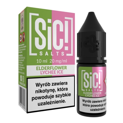 Liquid SIC! Salt 10ml - Elderflower Lychee 20mg