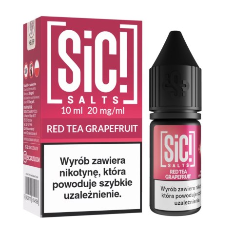 Liquid SIC! Salt 10ml Red Tea Grapefruit 20mg